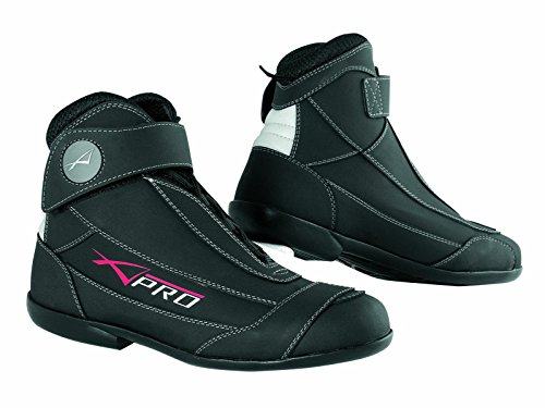 Motorradschuhe Rindsleder Thermofutter Schuhe Lederschuhe Motorrad Schwarz 41