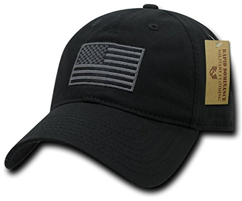 Rapid Dominance Mens Snapback Baseball-caps, Black