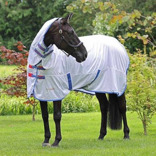 Shires Tempest Original Fly Combo Full Neck Rug in White 6'0 / 72, White