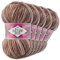 Wohnkult Alize 5x100g Superwash Comfort Sockenwolle 33 Farben zur Auswahl EIN-/Mehrfarbig (7678)