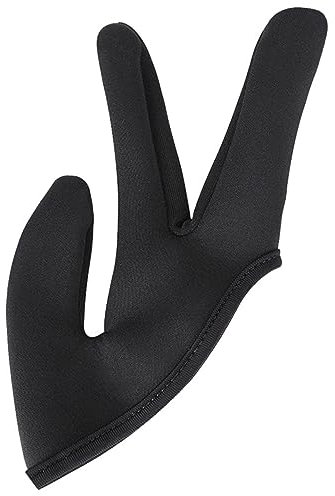 Mobestech Hitzebeständige Friseur Drei Finger Abdeckung Einheitsgröße Fingerschutz Für Haarglätter Und Lockenwickler Langlebig Und Schützend Für Friseursalons Und Styling Zu Hause