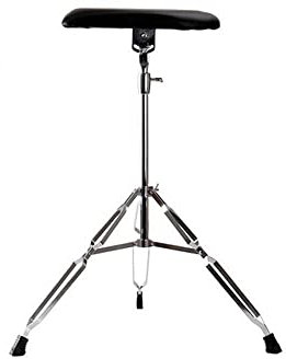 Fußpflege Beinauflage Rollhocker Hocker höhenverstellbar mit ringheber Höhenverstellbare Höhenverstellbare Neigung Lederpolster mit Tattoo-Zubehör