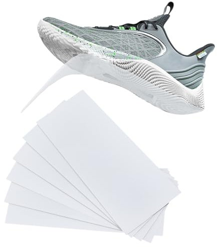 NICENEEDED 6 Packung Sohlenschutz Für Sneaker Selbstklebende Transparente Sohlenschutzfolien Rutschfester Schuhfaltenschutz Selbstklebender Schuhsohlenschutz Für High Heels
