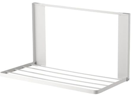 Vikbar vägghylla, kylskåpsmagnethylla, kompakt förvaringshylla | platsbesparande hopfällbar design med magnetisk hållare för effektiv organisering och display, perfekt för köksbadrum, sovrum och