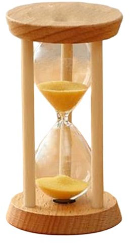 Muzrunq Sablier décoratif en Bois de 5 Minutes pour Cuisine, Restaurant, Bureau, Salle de Classe