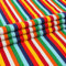 Ersatz-Stofftuch für Liegestuhl, Strand-Klappstuhl-Set, Oxford und Leinen, 115 x 43 cm, feine Farbstreifen