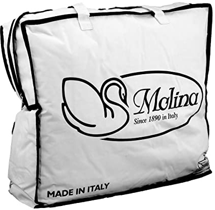 SofficePiuma - Molina Piumino 4 Stagioni, Art.Gilda, 2 Piumini Combinabili, Autunno/Primavera, 260gr/mq, 155x200 Singolo