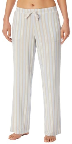 Schiesser Damen Schlafhose Lang Lounge Marleneschnitt Modal-Mix + Relax Pantalón de Pijama, Multicolor 6_182053, 38 Mujeres