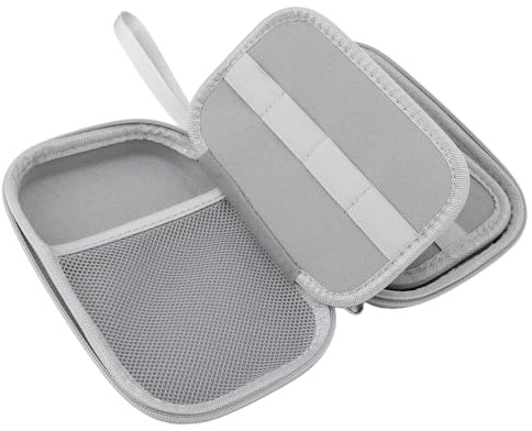 Custodia per Ance, Scatola Portaoggetti in EVA Impermeabile per Ance per Clarinetto Sassofono con Tasca in Rete, Portatile, per Musicisti (GREY