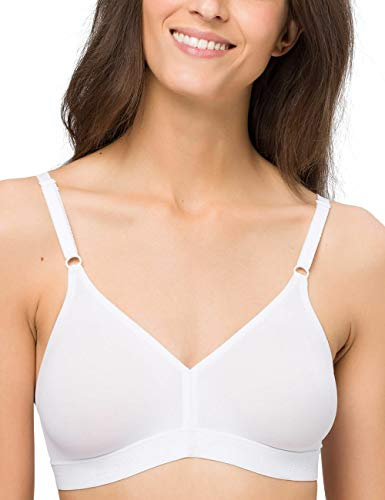 BeeDees Damen Soft-BH Microfun N weiß | 90B