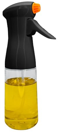 NERTHUS FIH 1273 Pumpspray Olja 200 ml Idealisk för luftfritös Svart