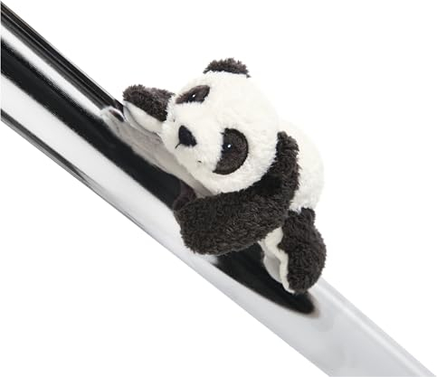 NICI Panda Yaa Boo 12 cm bianco - Peluche con calamita - Animale magnetico per frigoriferi, lavagne, oggetti in metallo e molto altro ancora, ottima idea regalo