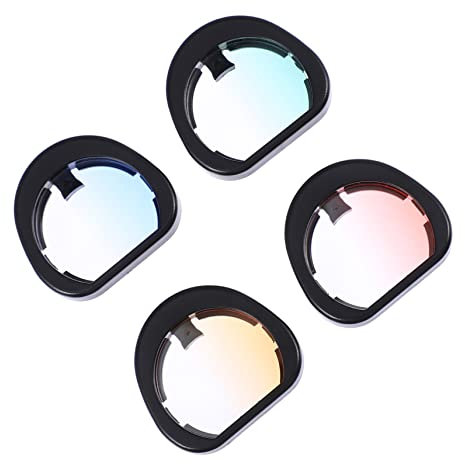 Artibetter 4pezzi Filtri Graduati Colorati Per Fotocamera Compatibili Con Mini Accessori Fotografici Leggeri e Portatili Per Effetti Fotografici Unici