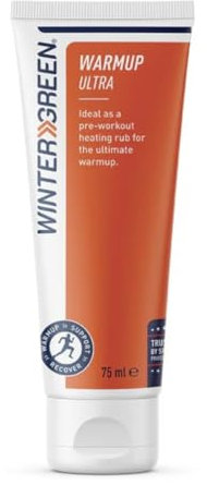 Wintergreen Warmup Ultra - Pre-Workout Heating Rub | External Analgesic with Wintergreen Oil, Menthol & Liquid Pepper Extract for Muscle Warm-Up and Pain Relief (75 ml)