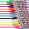 JIANTA 12 Farben Kreidestifte für Tafel Abwaschbar, 6mm Fensterstifte, Bunt Fensterstifte Kinder, Tafelkreide, Neon Kreide Stift, Tafelstifte, Glasstift für Fenster, Gläser, Flasche, Tasse