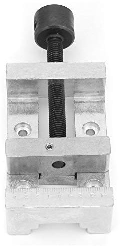 Mini Tornillo de Banco, 1 Pieza de Tornillo de Banco de Fresado, Prensa de Taladro, Tornillo de Banco de Máquina de Metal para Fijar Piezas de Trabajo y Material Z012M