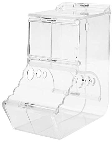 Alimentador automático para hámster, dispensador automático para animales pequeños, almacenamiento de alimentos para hámsteres enanos, jerbos, ratones, hámster, dispensador automático para jaulas
