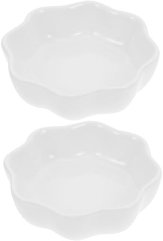 WATIIFUFU 2 pezzi Ciotole Ceramica per Criceti Resistenti All Usura Antiribaltamento Alimentazione Roditori Piccole Dimensioni per Cincillà e Criceti