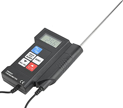 CHICIRIS Mattermometer med Sond Digital Elektronisk Termometer för Matlagning Bakvätskor med Minnesfunktion Autoavstängning 17 Cm Sond Celsius Fahrenheit