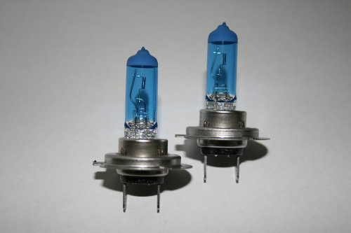 H7 Xenon White Halogen Bulb Auto Bulb Automotive Bulb - Pack of 2