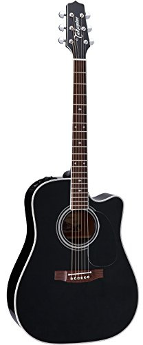 Takamine EF341SC2 Black - Guitare Acoustique