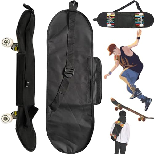 Mikqky Skateboard Tasche wasserdichte, Longboard Tasche, Skateboard Longboard Tasche, Skateboard Tragetasche Tasche, Longboard wasserdicht Tasche, Geeignet für Skateboards unter 31,4 Zoll