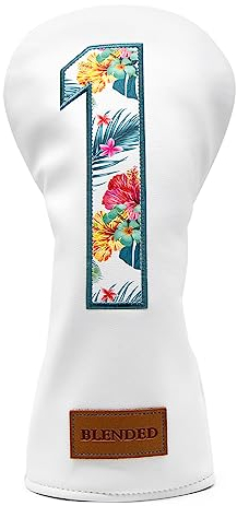 BAIRBRE Golfschläger-Abdeckungen für Fahrer, Fairway-Holz, Hybrid-Schlägerhaube, 3 Holzschlägerhauben, Leder, 3 Holzschlägerhauben, Golfschlägerhauben für Scotty Cameron, Taylormade Titleist Odyssey