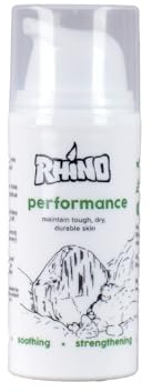 Rhino Skin Solutions Performance Cream | Crema antitraspirante delicata per mani e piedi, balsamo e indurente per la pelle per atleti e uso quotidiano