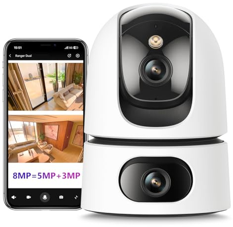 Imou Caméra intérieure Ranger Dual 2X3MP Blanc