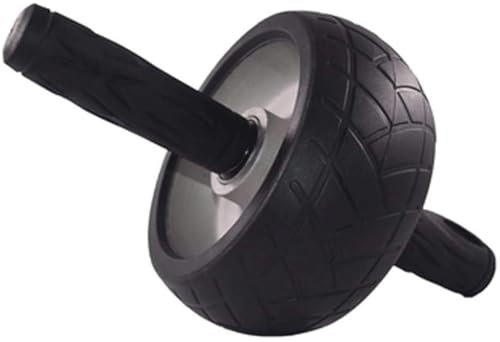 Bauchtrainer Gerät Aluminiumrad, Gummi-Bauchmuskelrad, Doppellager-Stummschaltung, hohe Elastizität, schadet dem Boden nicht Bauchroller