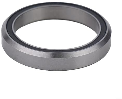 HomeVortex Bicycle Headset Bearings Steel Angle Bearing Set for 1.5 1-1/8 Inch Bikes Multi-Size Options 38-52 mm for MTB Road Bike Components Silver(P04)