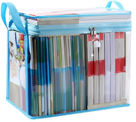 Organizzatore di sacchetti di abbigliamento: abiti con sacchetti sottovuoto trasparenti, libri per la casa di acqua e polvere con un volume di grande capacità riducendo | Borsa portaoggetti per