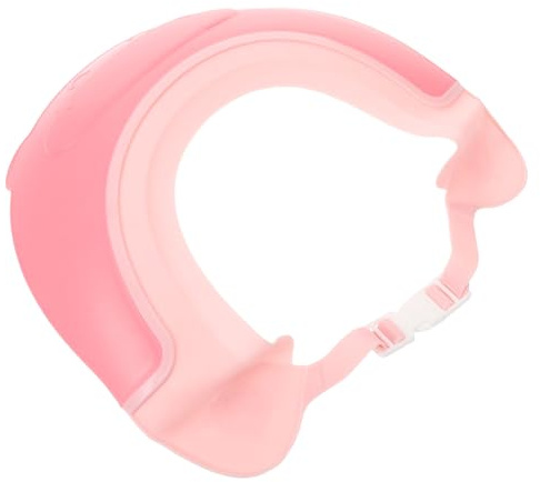 WEKADRIN Verstellbare Duschhaube aus Wasserdichtem mit Ohrenschutz Shampoo schutz für Kleinkinder Wasserdichtes Badecap für Angenehmes Haarewaschen Wasser in Augen und Ohren