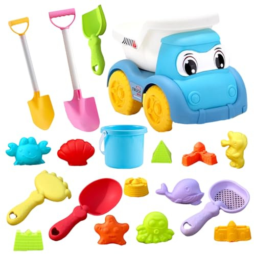 Giocattoli di sabbia per,Kit di secchio e pala per costruzione di castelli - Set di secchi e pale | Per pic-nic campeggio all'aperto vacanze giochi sensoriali compleanno riunione familiare Crèc