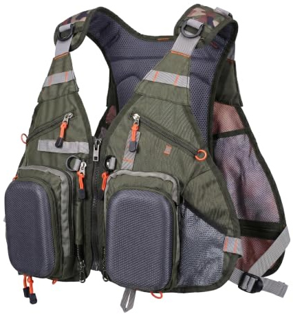 Kylebooker Fly Fishing Vest Pack Adjustable for Men and Women
