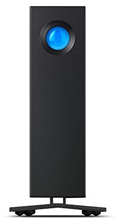 LaCie d2 Professional 16TB — USB‑C Desktop External Hard Drive, for Mac & Windows — Rescue Data Recovery included