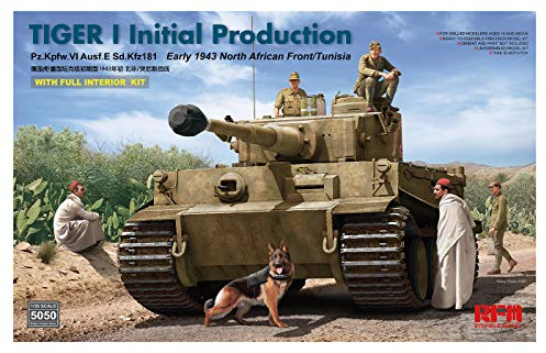 RYE FIELD MODEL RFM5050 1:35 Tiger-1 Initial Production Early 1943 w/Interior