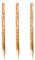 Zaunpfosten, Natur - Zaun Angespitzter, Holz-Zaunpfahl Rund Pfosten, Haselnuss Holz, Optional für Ihren Staketenzaun/Bauernzaun/Gartenzaun (3 Stück H 120 cm)