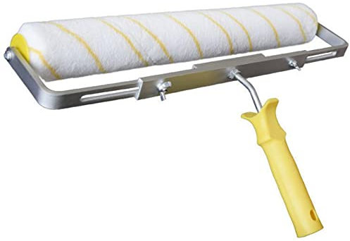 Set di rulli per pittura da 20 pollici, Manicotto per rullo per vernice in microfibra, Staffa per rullo espandibile, per dipingere pareti e soffitti (Capelli medio)
