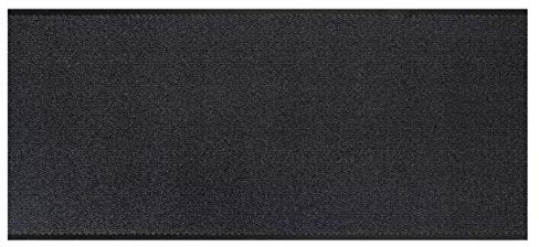 andiamo Fußmatte Easy - Schmutzfangmatte, Türmatte & Fussmatte für den Eingangsbereich - Läufer Flur nimmt Schmutz effektiv auf - 90 x 350 cm in Anthrazit