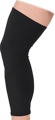 DOUKOM Knee Brace Undersleeve for Men & Women, Leg Undersleeve for Knee Brace Closed Patella Protects Skin from Abrasions and Irritations (XL)