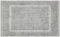 Barbara Becker Fußmatte Square, Schmutzfangmatte waschbar, für Eingangsbereich Wohnungstür, Fußabstreifer, Türmatte, Silber, 67 x 110 cm
