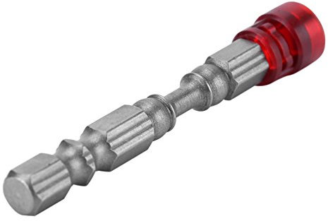 Magnetic PH2 Drywall Screwdriver Bits Set with Cross Head Design for Precision and Durability - 1/4 Inch Shank - Red - Ideal for Power Drills and Cordless Tools (Red)