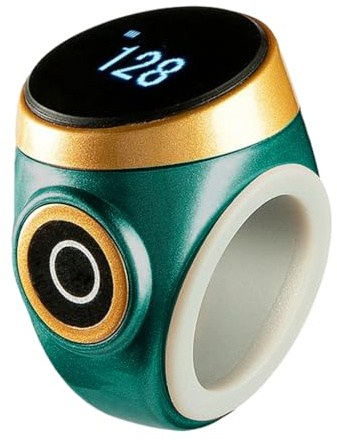 Avancerad fingerräknare med vibrationslarm elektronisk digital räkngåva