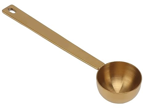 OEBUAFI Cucchiaio Dosatore per caffè in Acciaio Inox, con Manico Lungo e Scala Graduata per caffè in Polvere, Latte in Polvere e Frutta in (30ml)