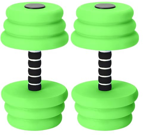 Manubri acquatici per l'esercizio in piscina – Set di 2 manubri per piscina, attrezzature per esercizi acquatici, accessorio per fitness, sport, casa, palestra, nuoto