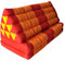 Kapok thaï triangle, équipé de 2 coussins xXL coloris au choix 81017 - rot/orange