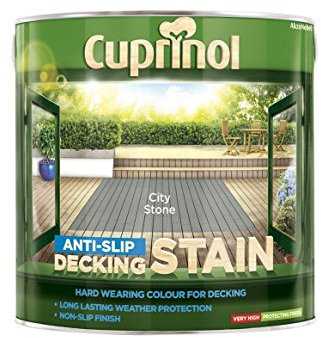 Anti Slip Decking Stain City Stone 2.5 Litre