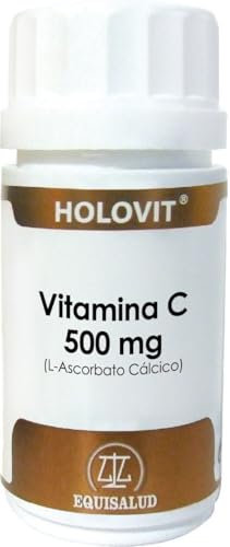 Holovit Vitamina C 500 mg de Equisalud, 50 cápsulas