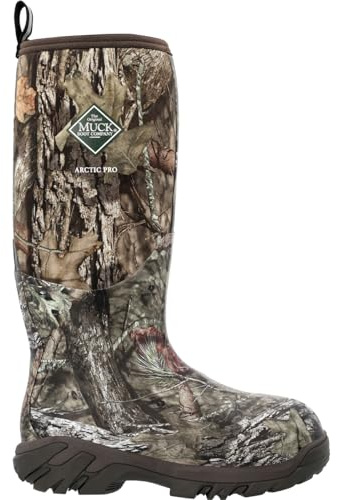 MUCK Men's Mossy Oak® Country DNA™ Arctic Pro Boot, Brown & Mossy Oak Country, Size 10(M)